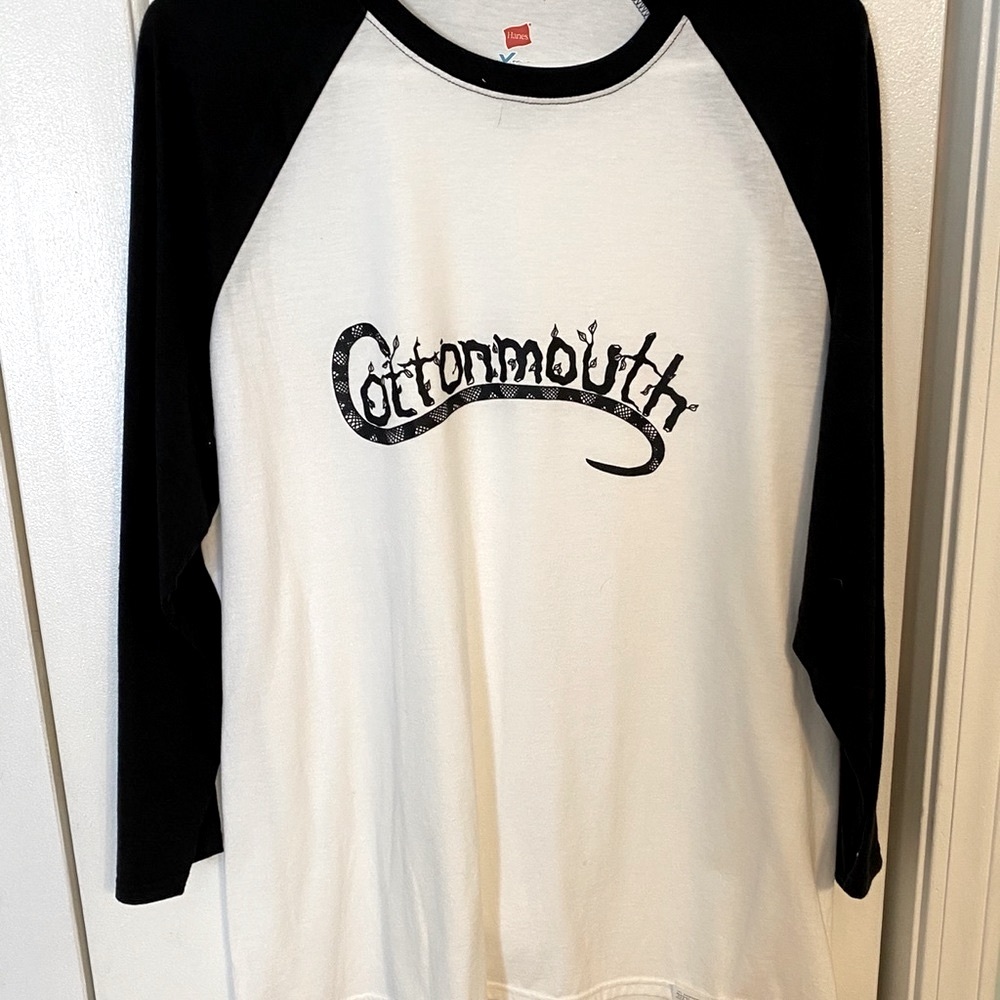 Cottonmouth raglan 3/4 sleeve